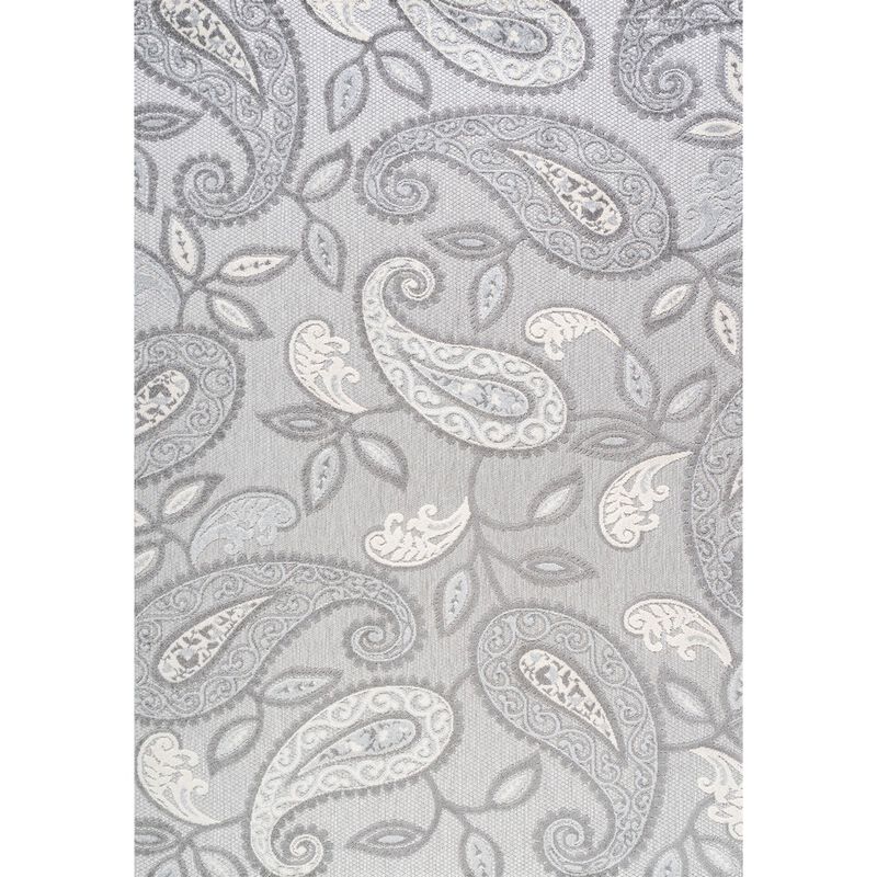 Julien Paisley High-Low Indoor/Outdoor Area Rug