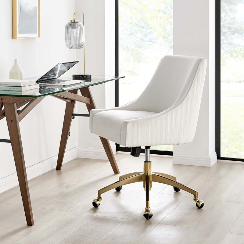 Modway Furniture - Discern Performance Velvet Office Chair image number 4