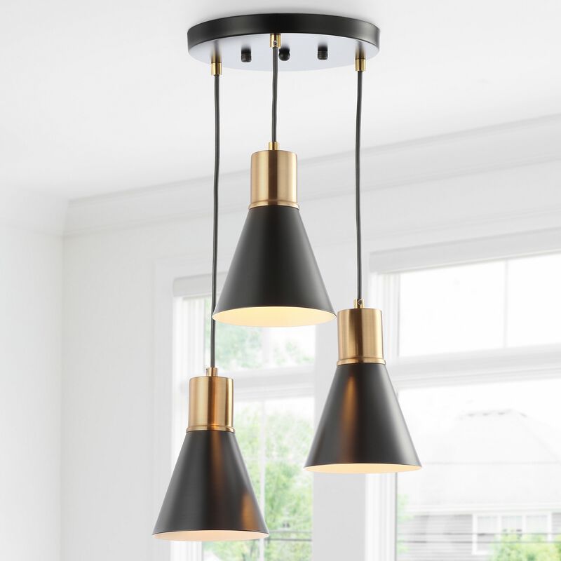Apollo 3-Light Metal Cluster LED Pendant