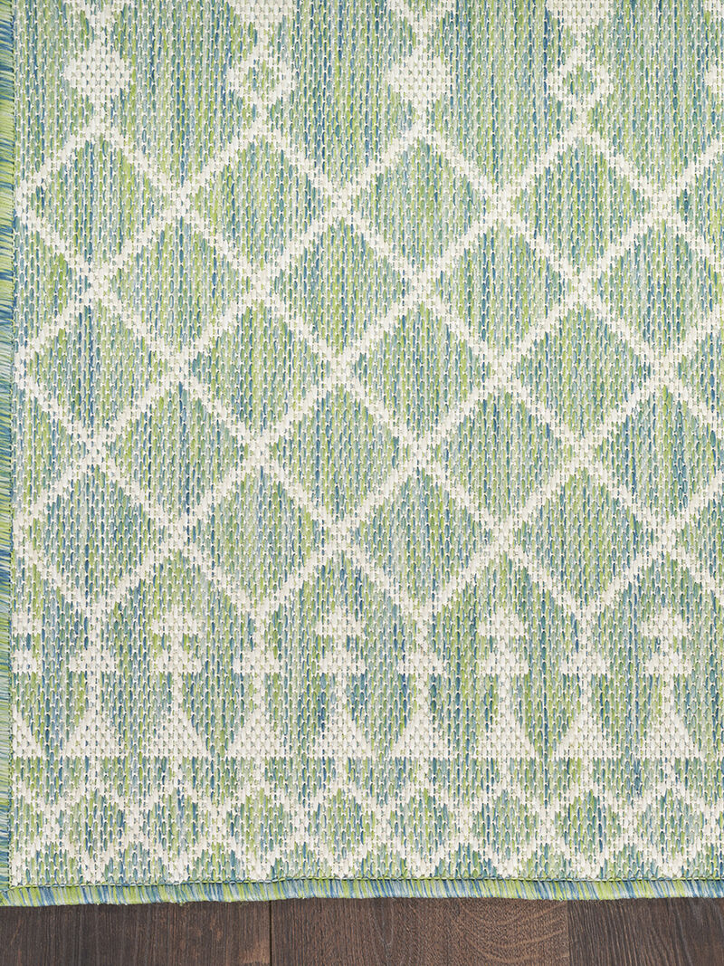 Positano POS02 Blue/Green 6' x 9' Rug