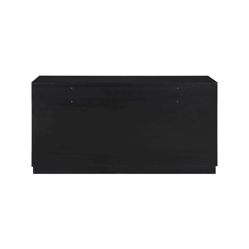 Meridian Furniture Scallop Black Dresser