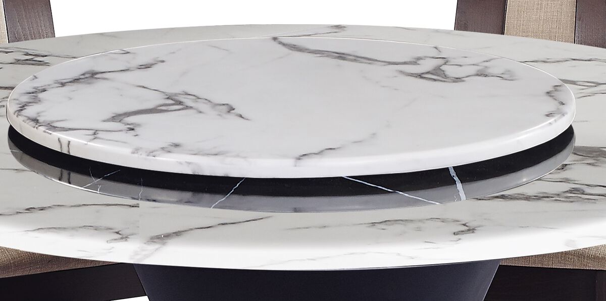 Marble lazy susan