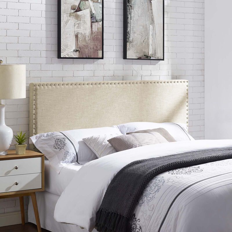 Modway - Phoebe Queen Upholstered Fabric Headboard image number 1