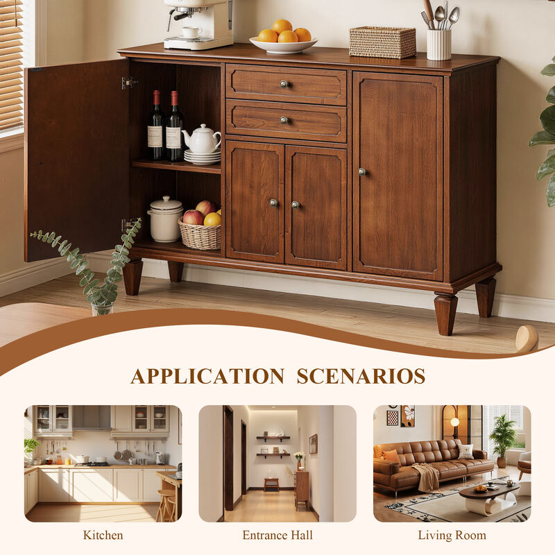 Vadvik Sideboard Cabinet with 4 Doors image number 4