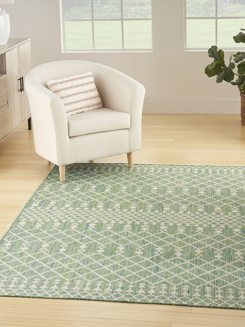 Positano POS02 Blue/Green 6' x 9' Rug