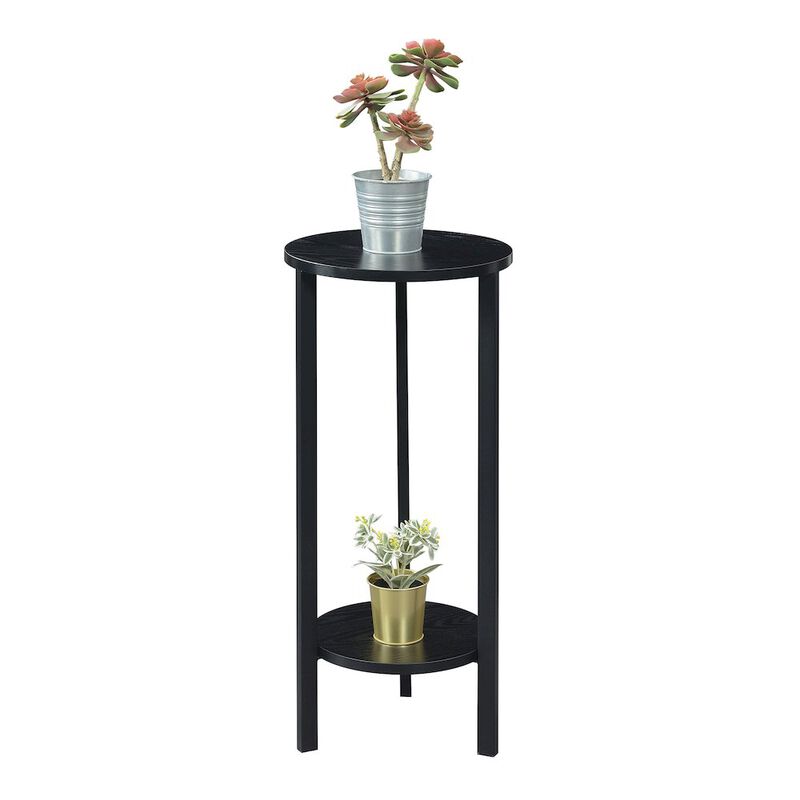 Convenience Concepts Graystone 31 inch 2 Tier Plant Stand image number 4