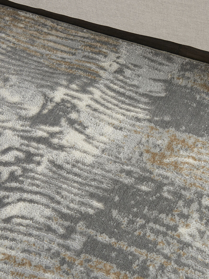 Solace SLA01 Gray/Beige 5'3" x 7'3" Rug image number 6