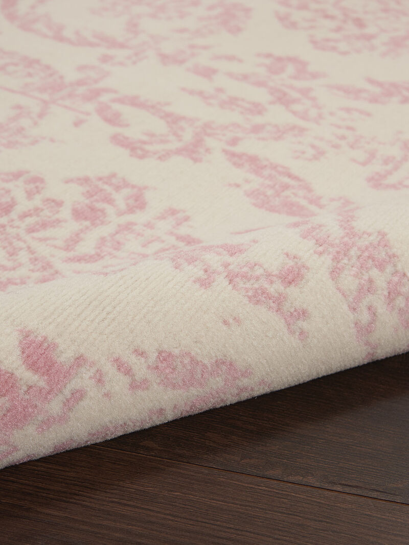 Jubilant JUB09 Ivory/Pink 4' x 6' Rug