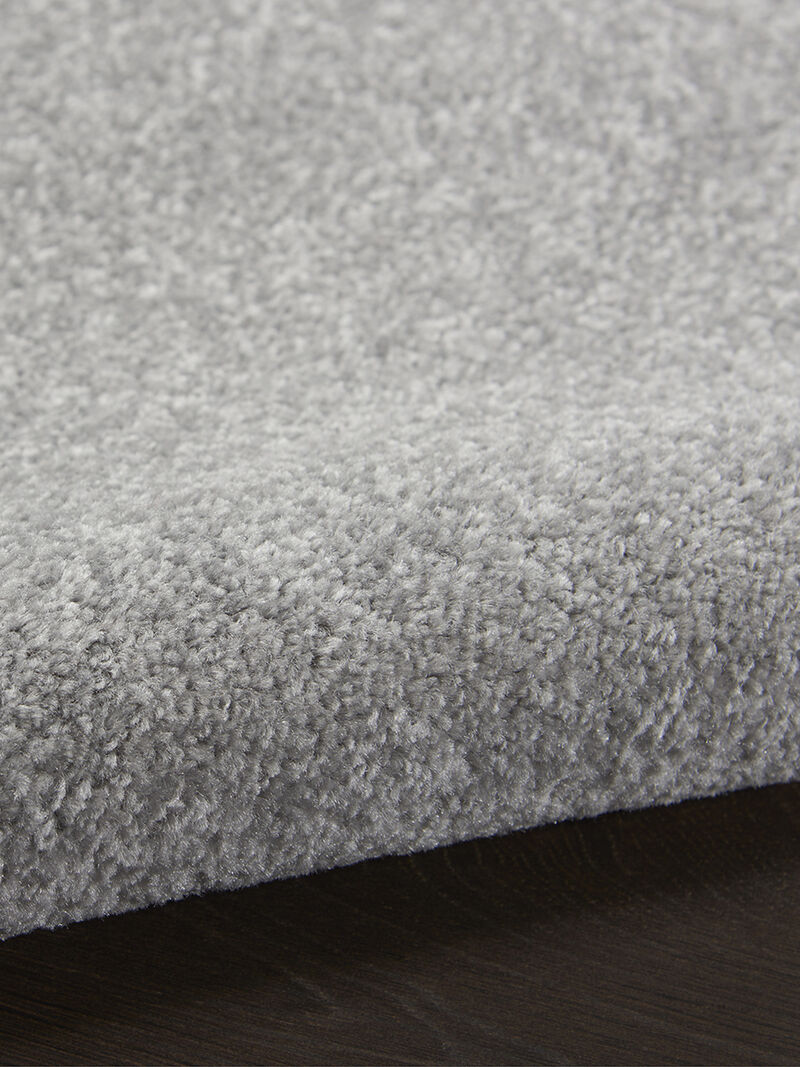 Nourison Essentials NRE01 Silver/Gray 7' x 10' Rug image number 5