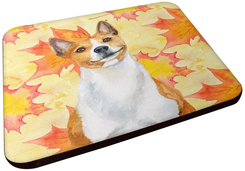Caroline's Treasures Basenji Fall Decorative coasters, Multicolor