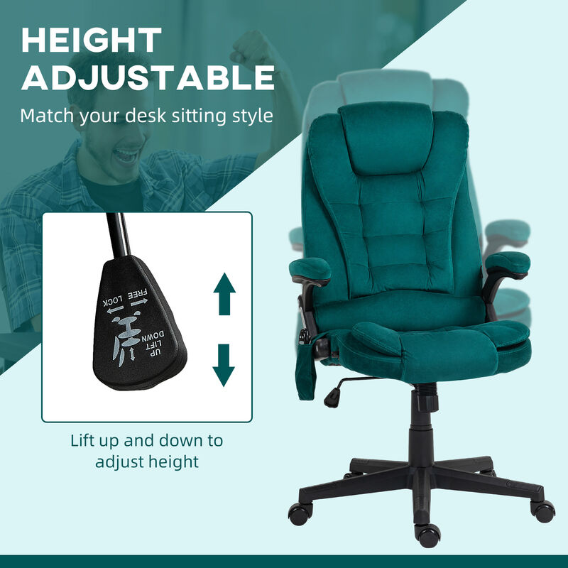 Adjustable office chair with breathable mesh - Comfortable seating for home office image number 3