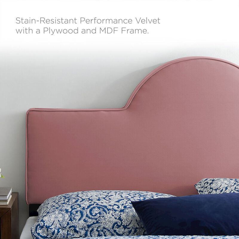 Sunny Performance Velvet Twin Bed image number 9