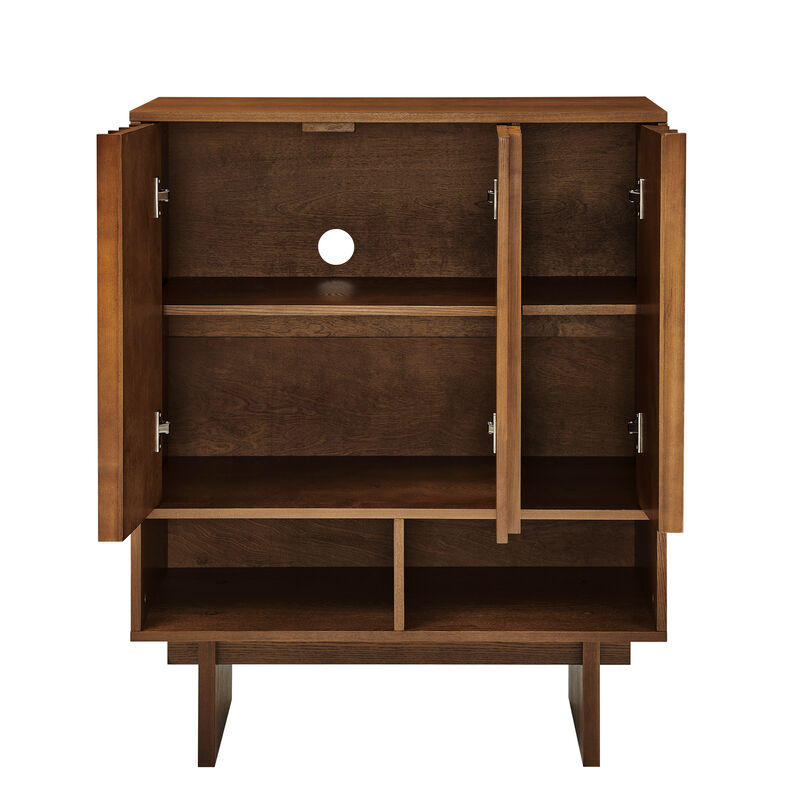 Harjas 3 Doors Mid Century Modern Buffet image number 7