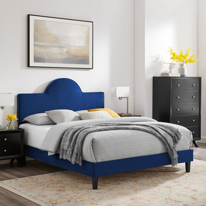 Modway - Soleil Performance Velvet Full Bed image number 1