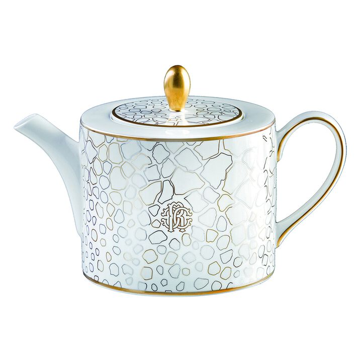 Tea Pot or Coffee Pot GIRAFFE   diam. 4.75", H 4.5"