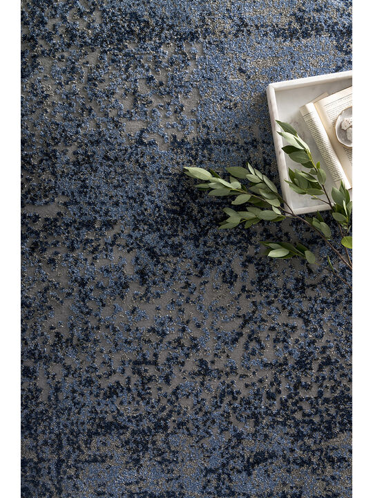 Viera VR07 Grey/Navy 2'5" x 7'7" Rug