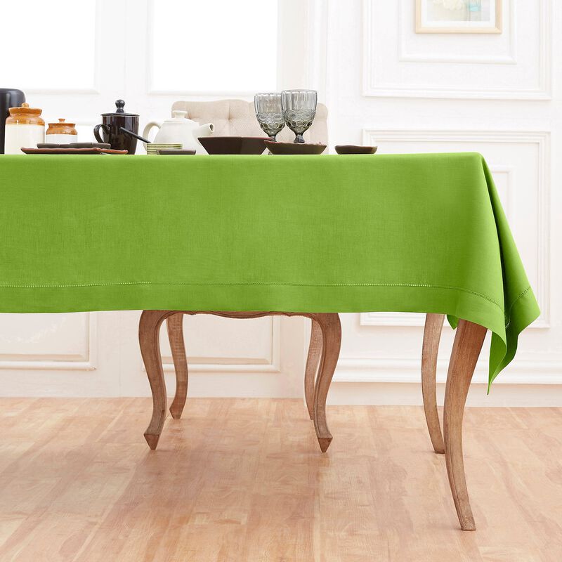 Christmas Linen Tablecloth - Classic Hemstitch, Solino Home
