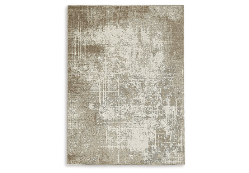 Grifflain 5'1"x7' Washable Rug image number 0