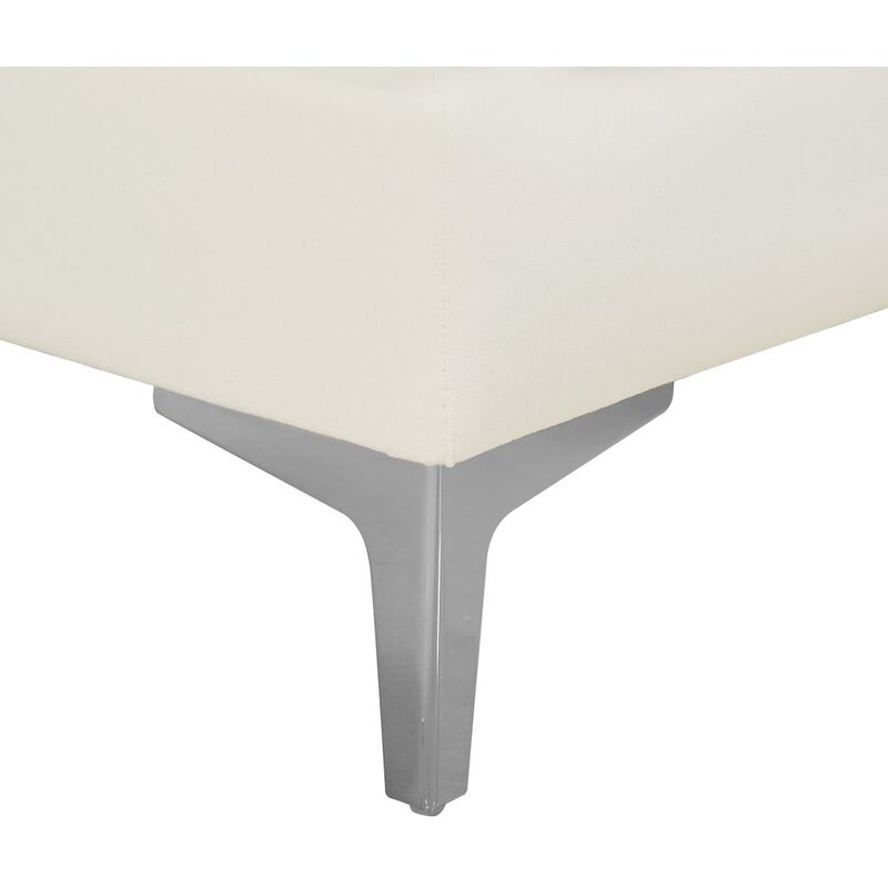 Meridian Furniture Alina Cream Velvet Modular Sofa