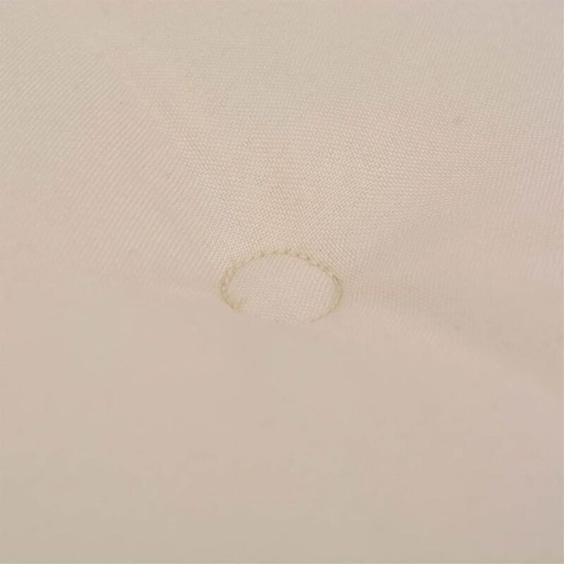 vidaXL Garden Chair Cushions 4 pcs Cream 47.2"x19.7"x1.18"