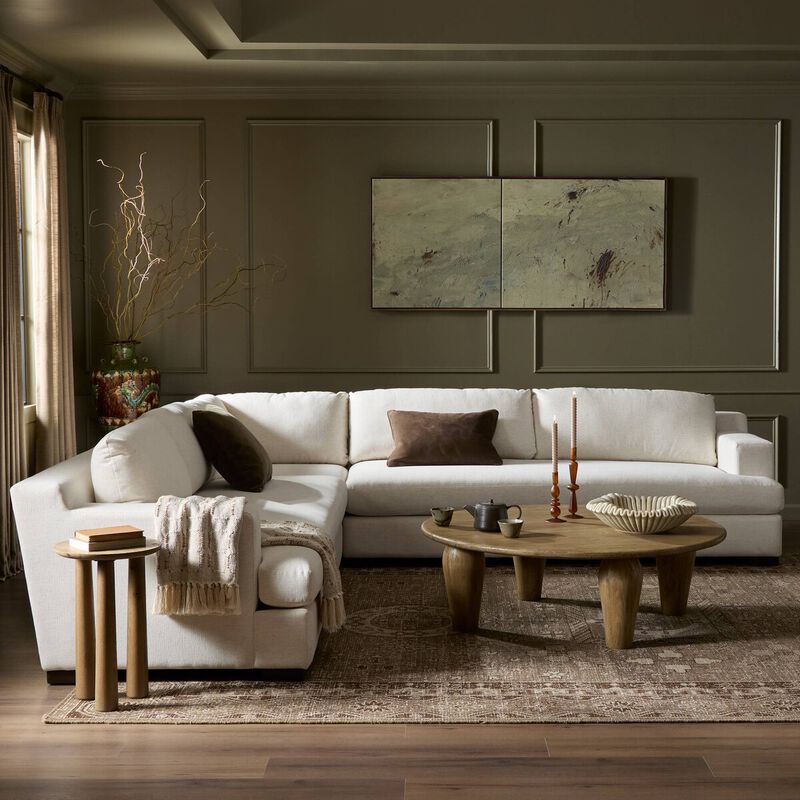Crispin Nomad Snow 3 Piece Sectional image number 1