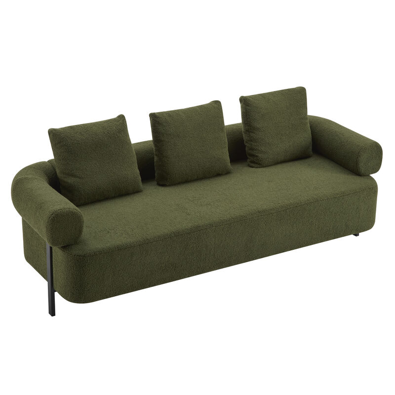 Merax Modern Sofa  Spacious Comfort  Versatile Style image number 0