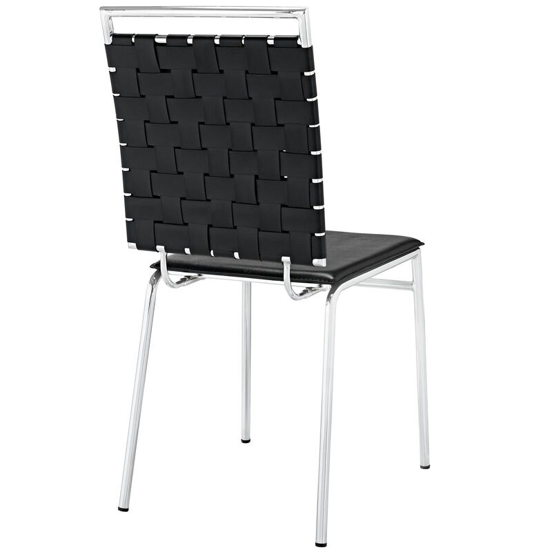 Modway Fuse Dining Side Chair in Black