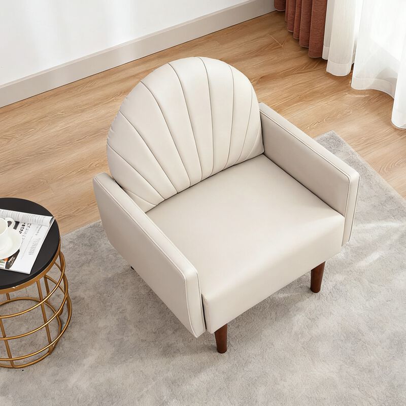 Stebab Pu Leather Accent Chair image number 8