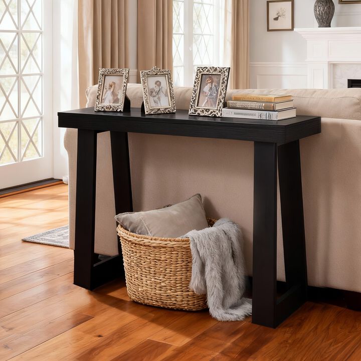 Modern Narrow Console Table for Hallway and Behind Sofa Use