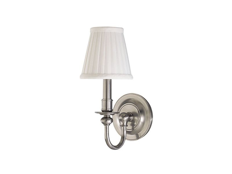 Beekman Nickel Wall Sconce image number 0