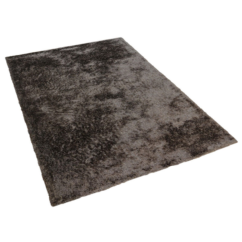 RUGSOTIC CARPETS HAND TUFTED SHAG POLYESTER ECO-FRIENDLY AREA RUGS  - Rectangle, Size, Solid Plain Design, High Pile Thick Handmade Anti Skid Rugs for Living Room K00111 image number 2