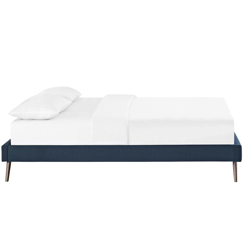 Modway - Loryn Full Fabric Bed Frame with Round Splayed Legs image number 3