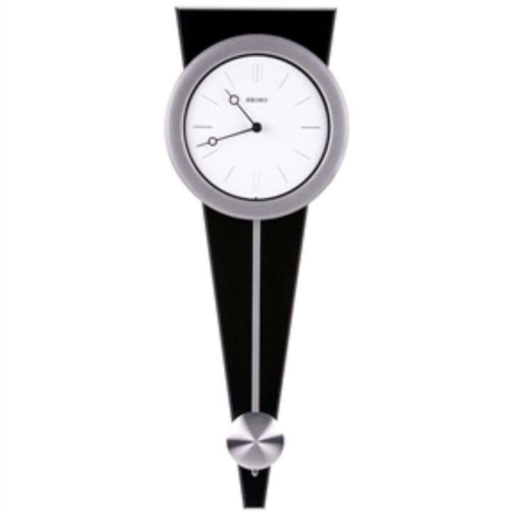 Contemporary Wall Clock with Functional Pendulum Design