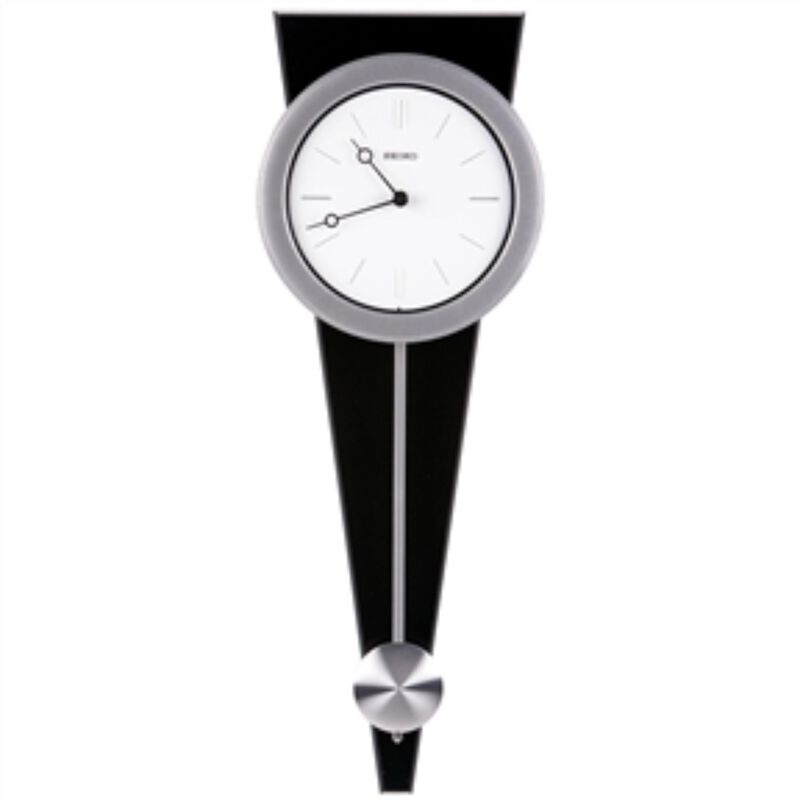 Hivvago Contemporary Wall Clock with Functional Pendulum Design