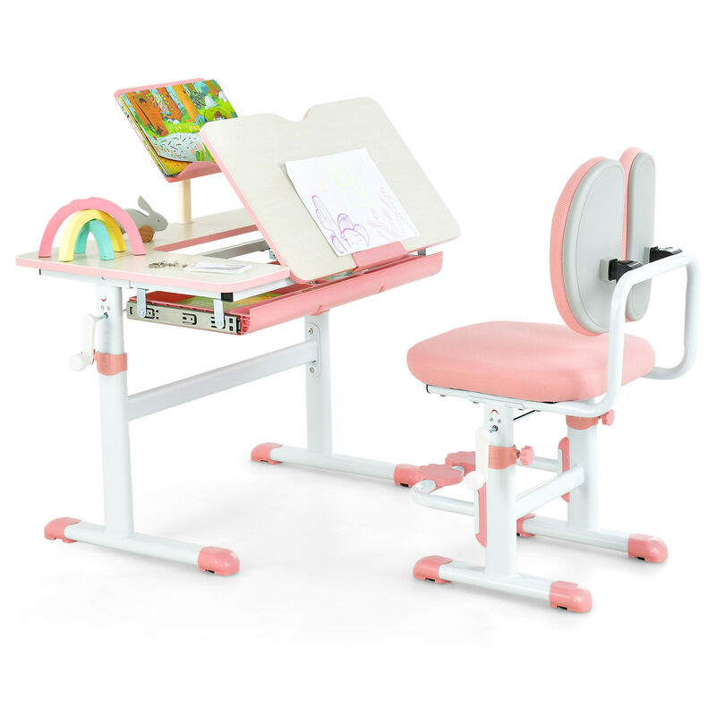 Adjustable Kid's Study Desk and Chair Set for Comfortable Learning and Growth