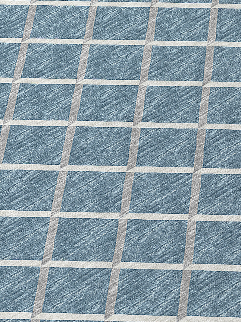 York YO1 Sky Blue 10' x 14' Rug