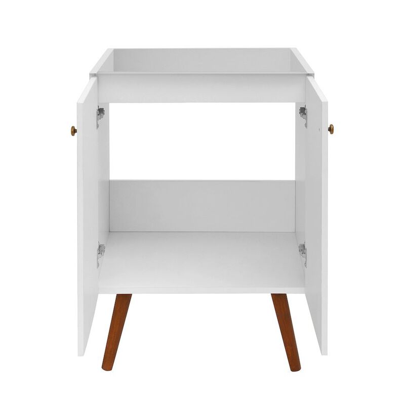 Manoir 24 Bathroom Vanity in White Cabinet Only image number 2