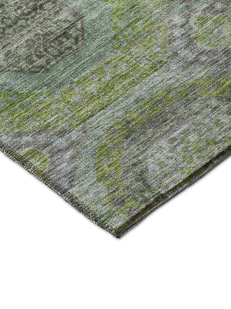 Karaj KJ6 Olive 3' x 5' Rug