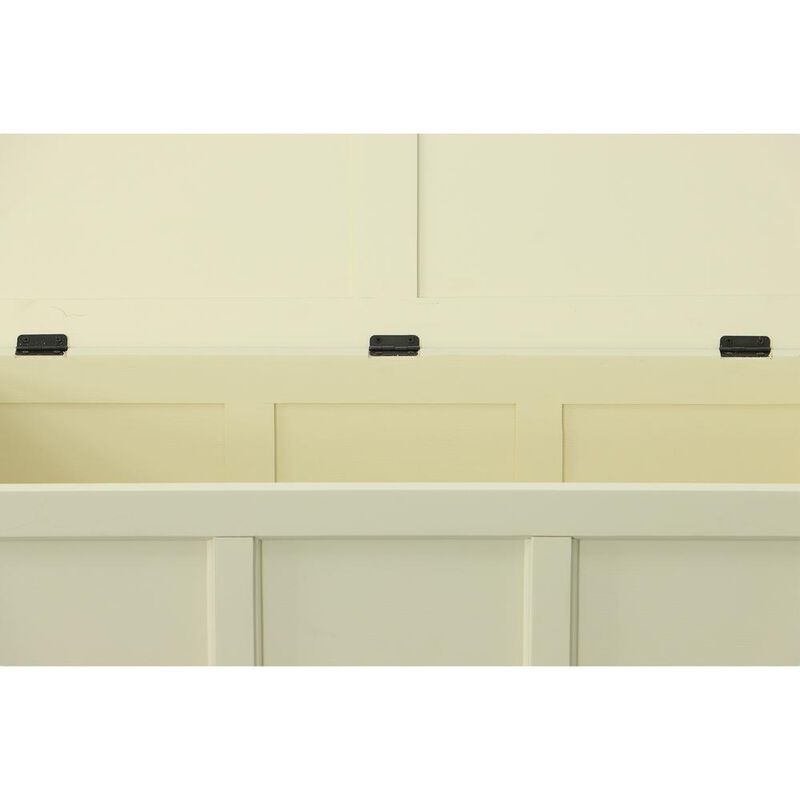 Carolina Living Camden Blanket Chest - Antique Ivory