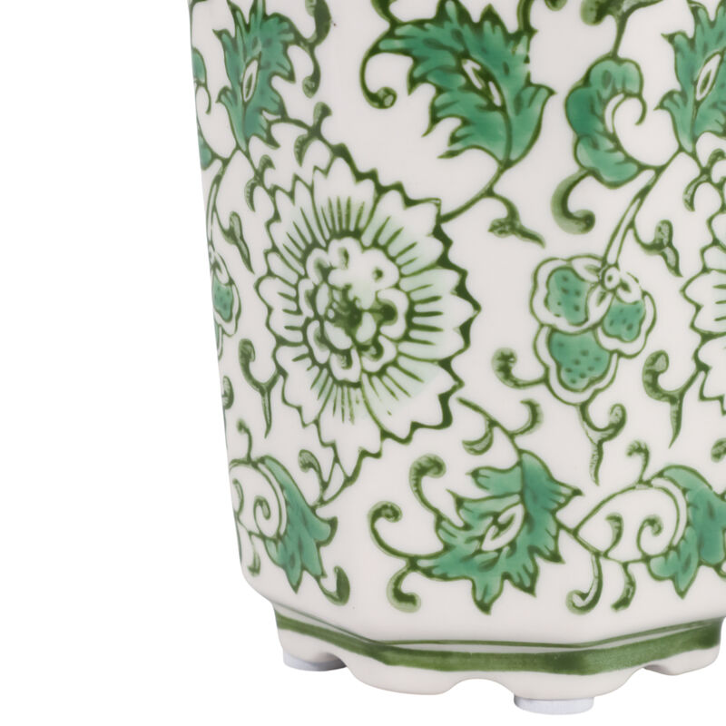 4" Fluted Chinoiserie Candle image number 4