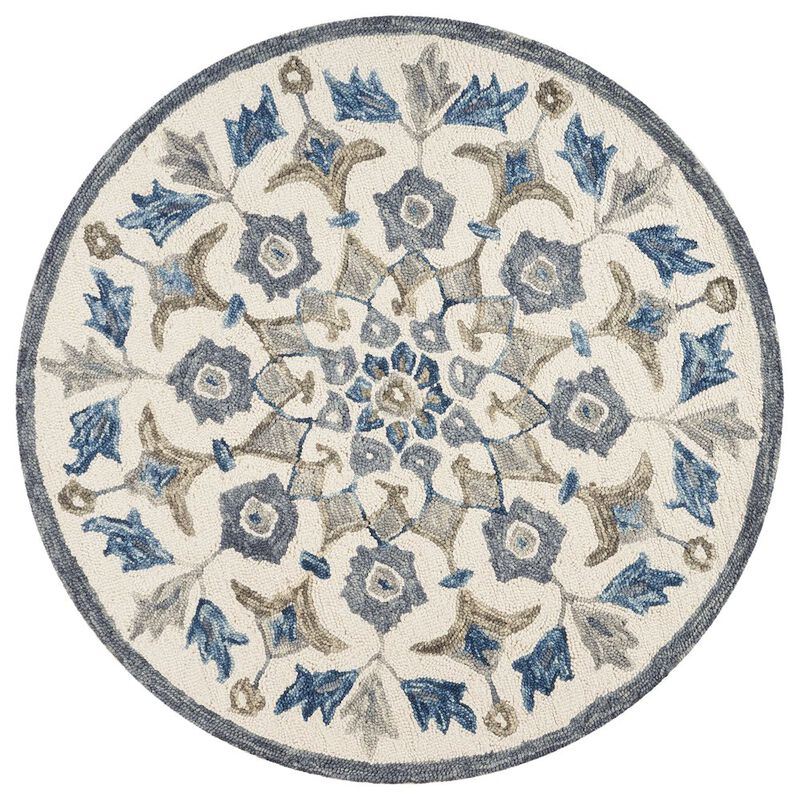 LR Home Dazzle Wool Area Rug Indoor image number 0