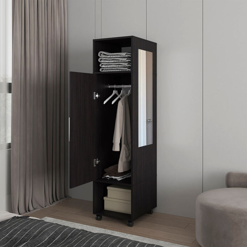 Wardrobe Boston, Bedroom, Black image number 4