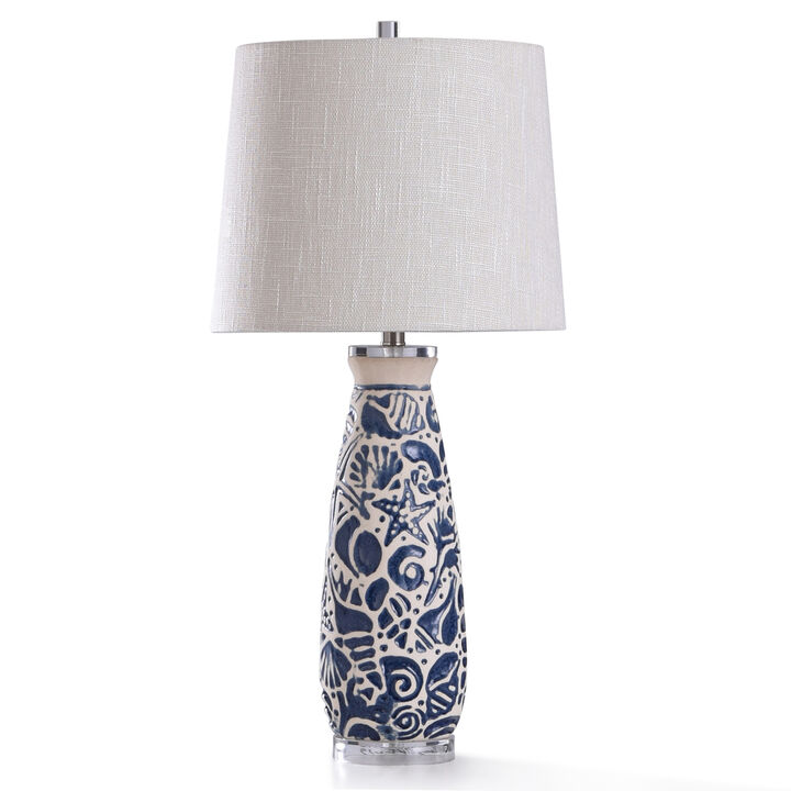 Maris Blue Table Lamp (Set of 2)