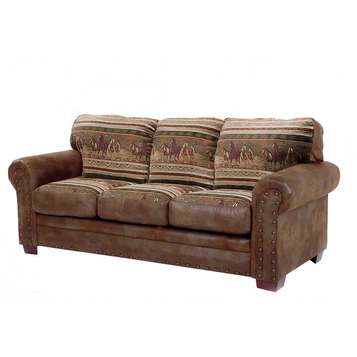 American Furniture Classics Wild Horses - Sleeper Sofa