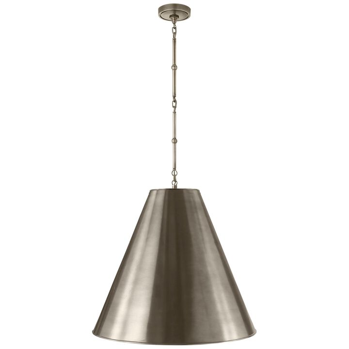 Goodman Large Silver Hanging Lamp