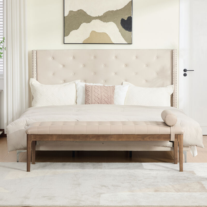 Tumlex Faux Leather Bed Bench image number 2