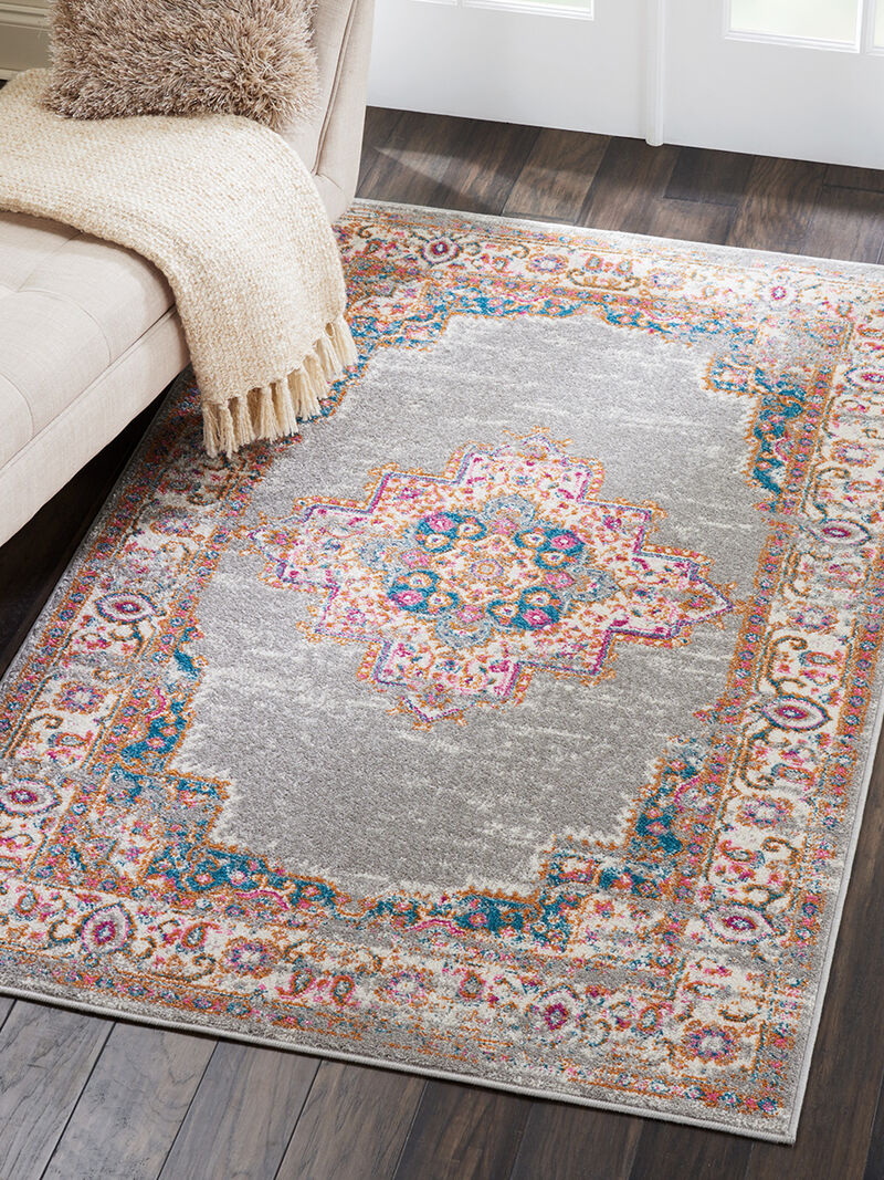 Passion PSN03 Gray 3'9" x 5'9" Rug