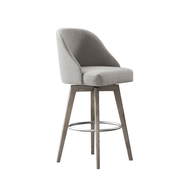 Gracie Mills Cathryn Experience Comfort and Style with Our Swivel Seat Bar Stool