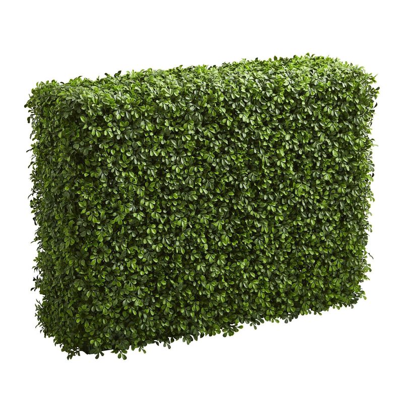 Nearly Natural 39-in Boxwood Artificial Hedge (indoor/Outdoor) image number 1