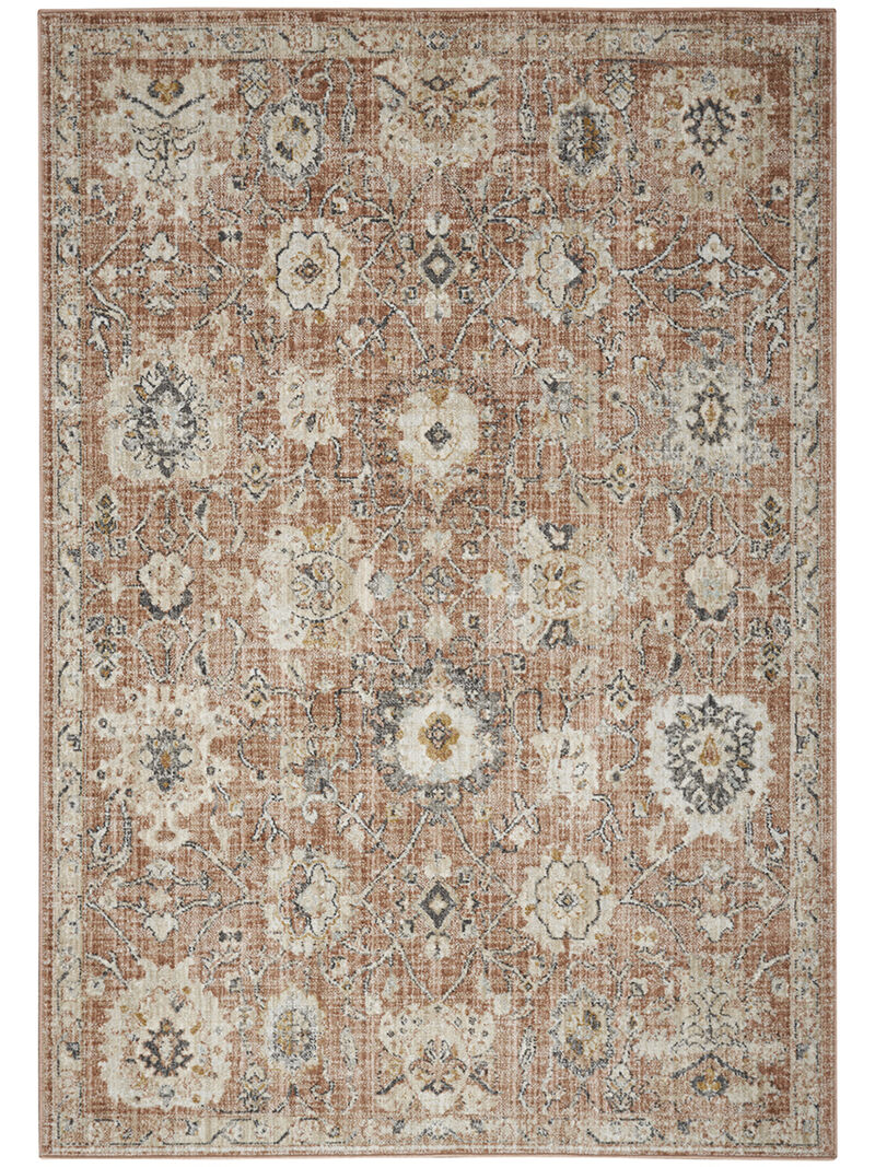 Oushak Home OUS01 Rust 6' x 9' Rug